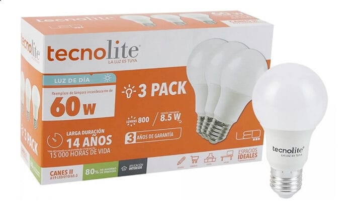 focos led tecnolite
